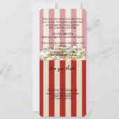 Invitation C'est ton approvisionnement personnalisé. (Dos)