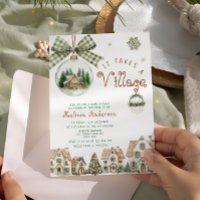 C'est tout un village Fête de naissance pour bébé