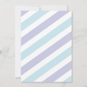 Invitation C'est Twins Boys Baby shower Gold & Blue Invitatio (Dos)