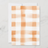 Invitation C'est Twins Citrouille Baby shower Clothesline Flo (Dos)