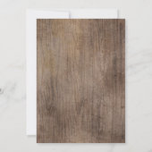 Invitation C'est Twins Western Cowboy Baby shower (Dos)