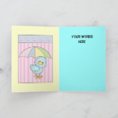 Invitation C'est un baby shower ! (Intérieur)