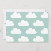 Invitation C'est un Baby shower à linge (Dos)