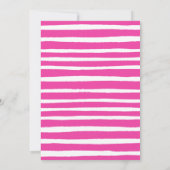 Invitation C'est un Baby shower de ballon de coeur de fille (Dos)