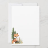 Invitation C'est un Baby shower de fille (Dos)