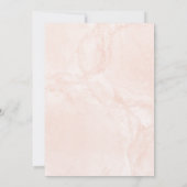 Invitation C'est un Baby shower de lapin de bois d'aquarelle (Dos)