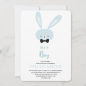 Invitation C'est un Baby shower de lapin mignon (Devant)