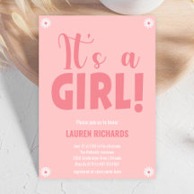 C'est un Baby shower de petites fleurs roses migno