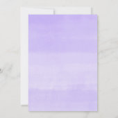 Invitation C'est un baby shower d'eucalyptus aux ballons viol (Dos)