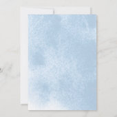 Invitation C'est un baby shower garçon (Dos)