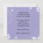 Invitation C'est un Baby shower Miracle (Dos)