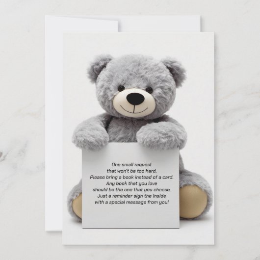 Invitation C'est un bébé bébé garçon douche (Dos)