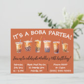 Invitation C'est un Boba Partea ! Fête d'anniversaire pour en (Debout devant)