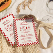 Invitation C'est un dîner de répétition italien