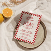 Invitation C'est un dîner de répétition italien