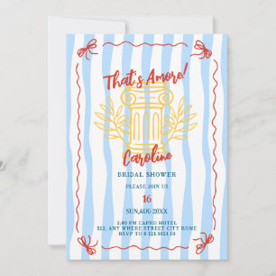 Invitation C'est un doodle amour whimsical pour l'enterrement