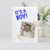 Invitation c'est un garçon (Debout devant)