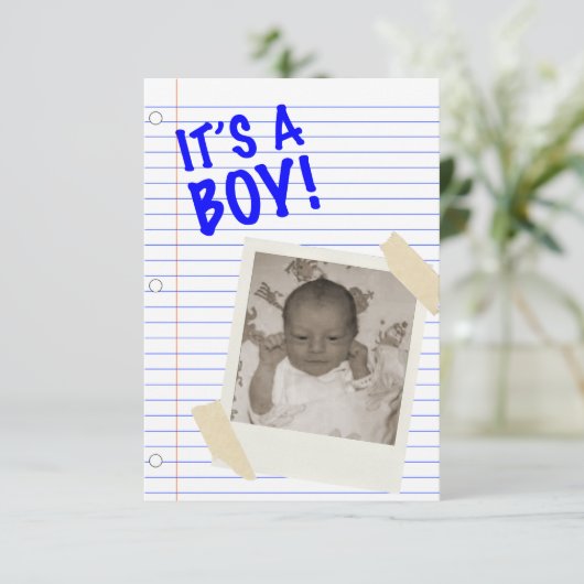 Invitation c'est un garçon (Debout devant)