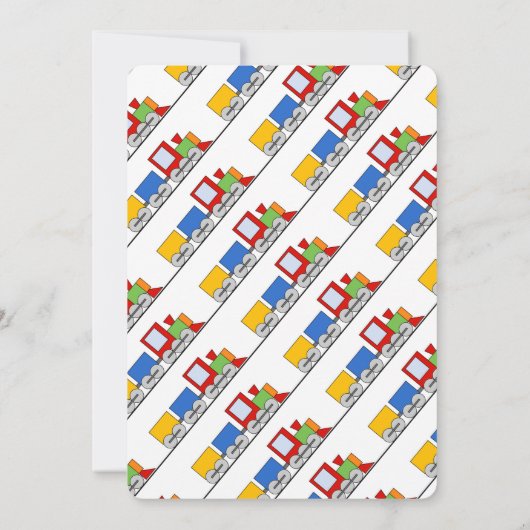 Invitation C'est un garçon (Dos)