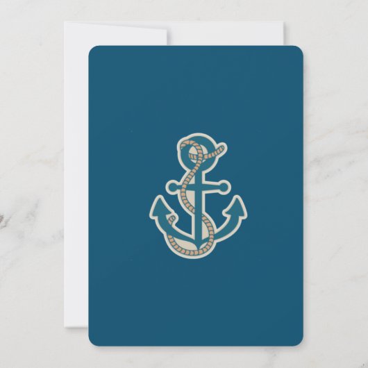 Invitation C'est un garçon ! (Dos)