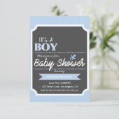 INVITATION C'EST UN GARÇON | BABY SHOWER (Debout devant)