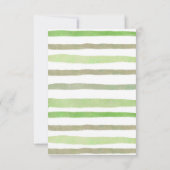 Invitation C'est un garçon Baby shower Dinosaur (Dos)