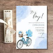 Invitation C'est un garçon Baby Shower Fête de bébé garçon