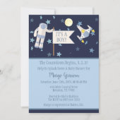 Invitation C'est un garçon ! Le compte à rebours commence Bab (Devant)