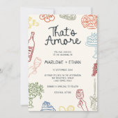 Invitation C'est un Mariage illustré plus coloré (Devant)