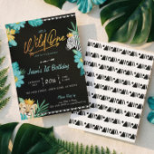 Invitation C'est un oiseau tropical de la tribu Jungle