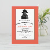 Invitation C'est un Parti de la retraite surprise (Debout devant)