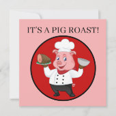 Invitation C'est un rôti de porc (Devant)