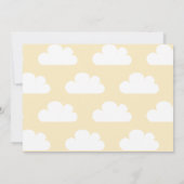 Invitation C'est une Baby Shower Fille Linge à Linge (Dos)