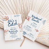 Invitation C'est une belle bachelorette côtière