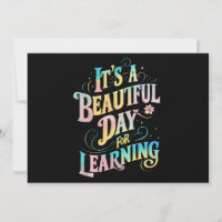 C'est une belle journée pour apprendre le retour à