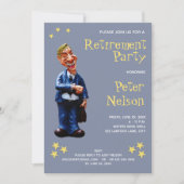 Invitation C'est une étoile - Parti de la retraite (Devant)