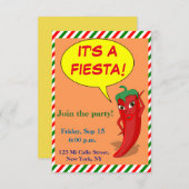 Invitation C'est une fête (Devant / Derrière)