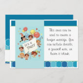 Invitation C'est une fête (Devant / Derrière)