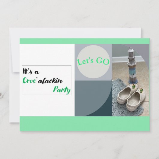 Invitation C'est une fête (Devant)