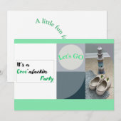 Invitation C'est une fête (Devant / Derrière)