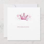 Invitation C'est une fête d'anniversaire So Demure™ | StarBer (Dos)