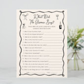 Invitation C'est une Fête des mariées de plus Qu'est-ce que l (Debout devant)