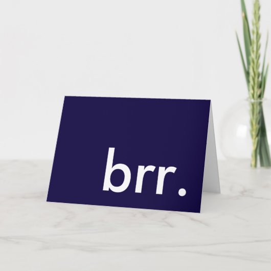 Invitation c'est une fête d'hiver ! (Devant)