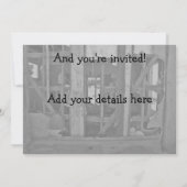 Invitation C'est une fête du réchauffement de la maison ! des (Dos)