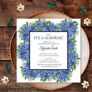 Invitation C'est une fête surprise pour un 90e anniversaire B
