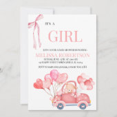 Invitation C'est une fille ! (Devant)