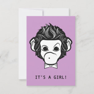 Invitation c'est une fille ! lil singe