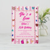 Invitation C'est une Gem Anniversaire (Debout devant)