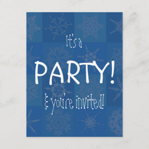Invitation C'est une PARTIE ! Et vous êtes invités !