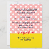 Invitation C'est votre approvisionnement personnalisé de (Dos)